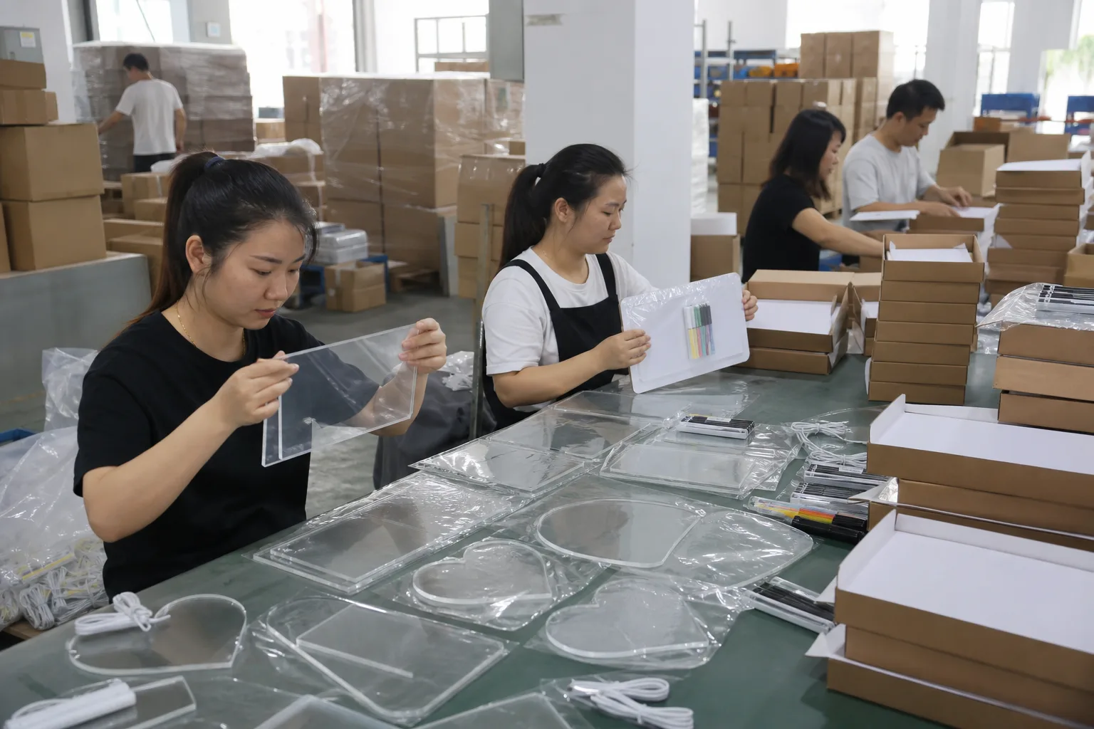 LED acrylic drawing board panel protection Chinese factory review