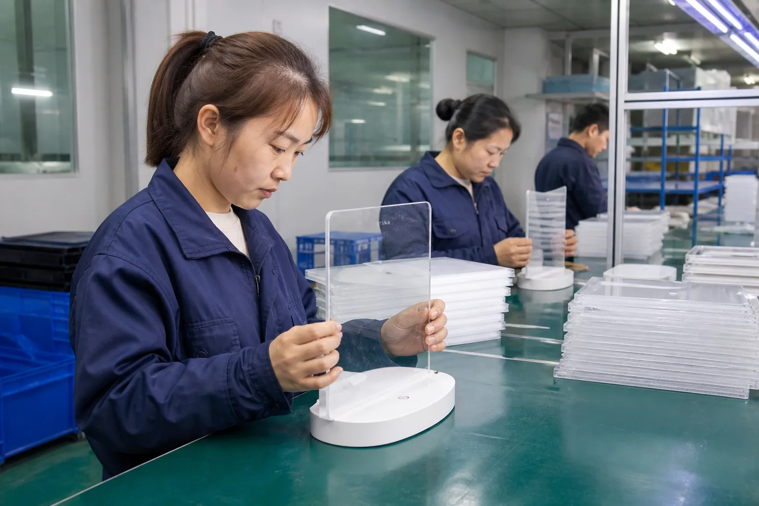 LED drawing board base design selection factory test and packing review