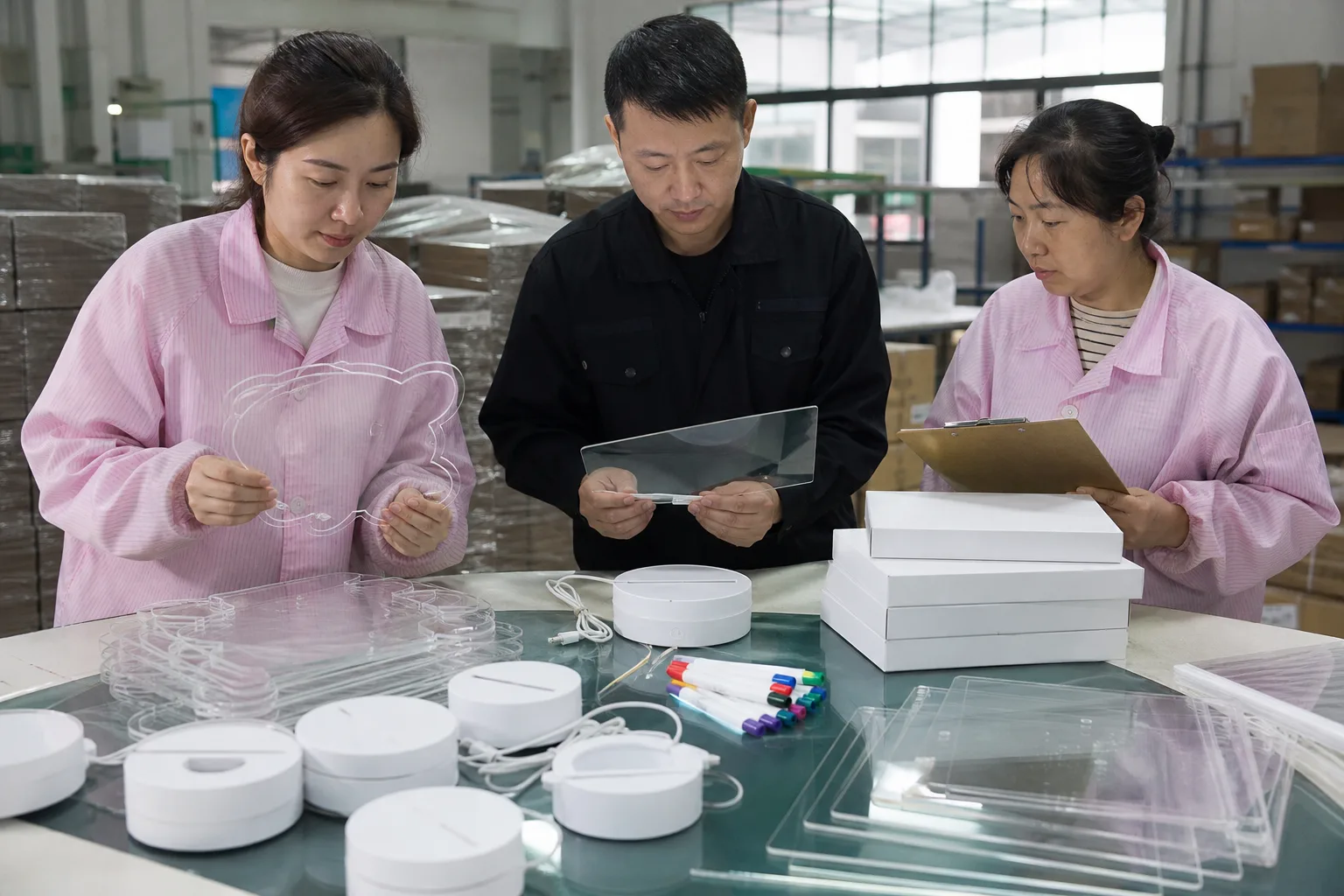 LED drawing board custom insert Chinese factory review