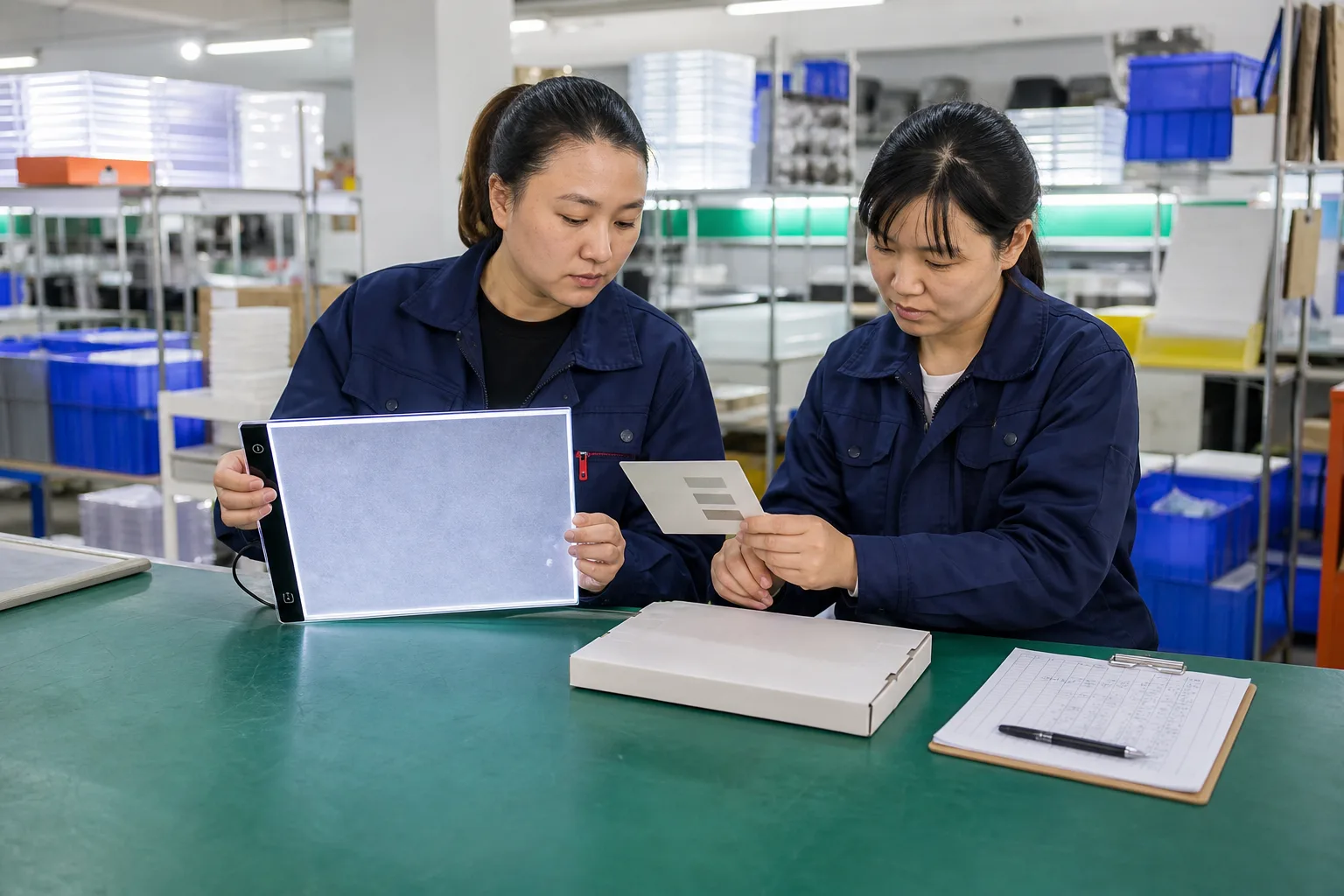 custom LED drawing board sample signoff Chinese factory review