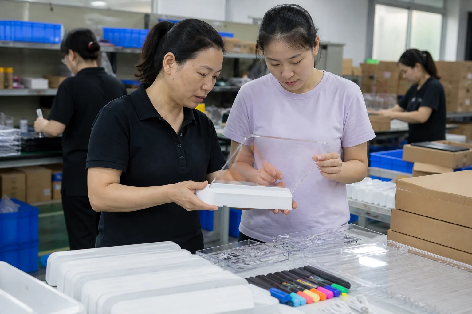 LED drawing board retail return prevention factory inspection and packing review