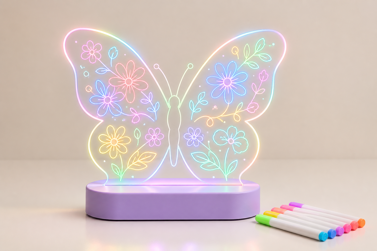 Butterfly LED Fluorescent Board