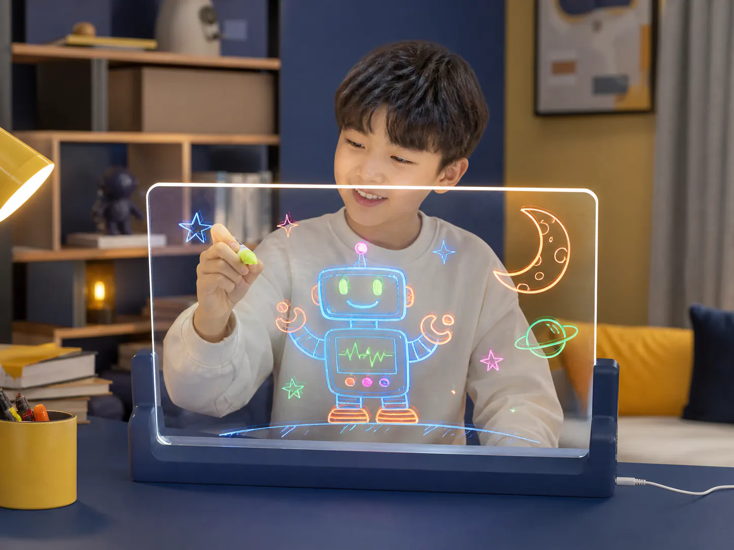 USB Portable LED Fluorescent Board