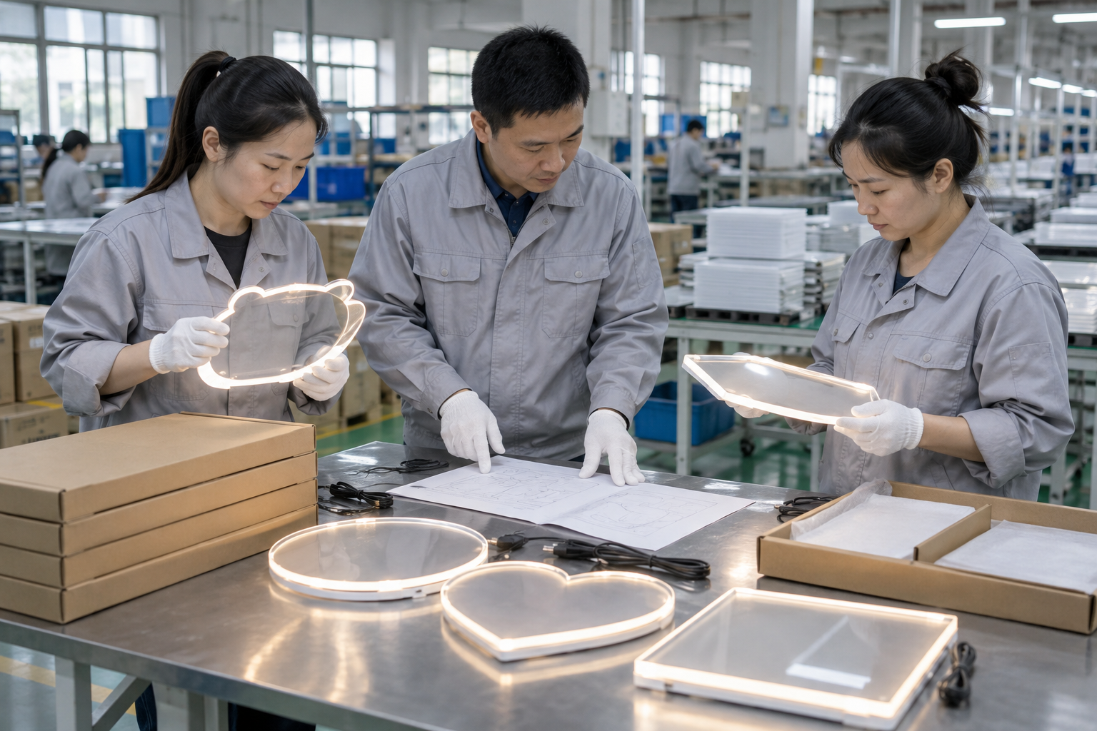 LED drawing board RFQ timeline B2B buyer review