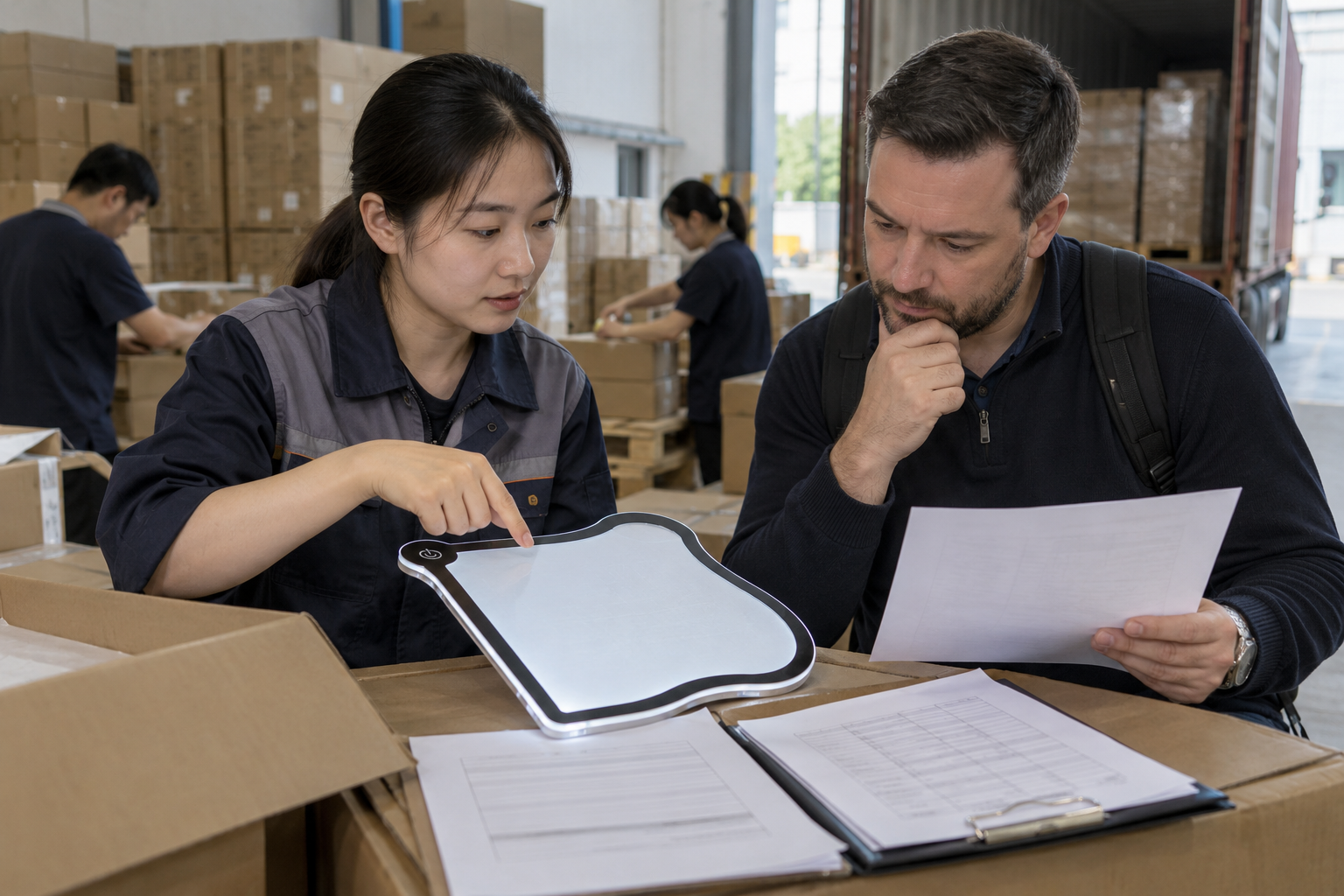 2026 U.S. China tariff LED drawing board Chinese factory review